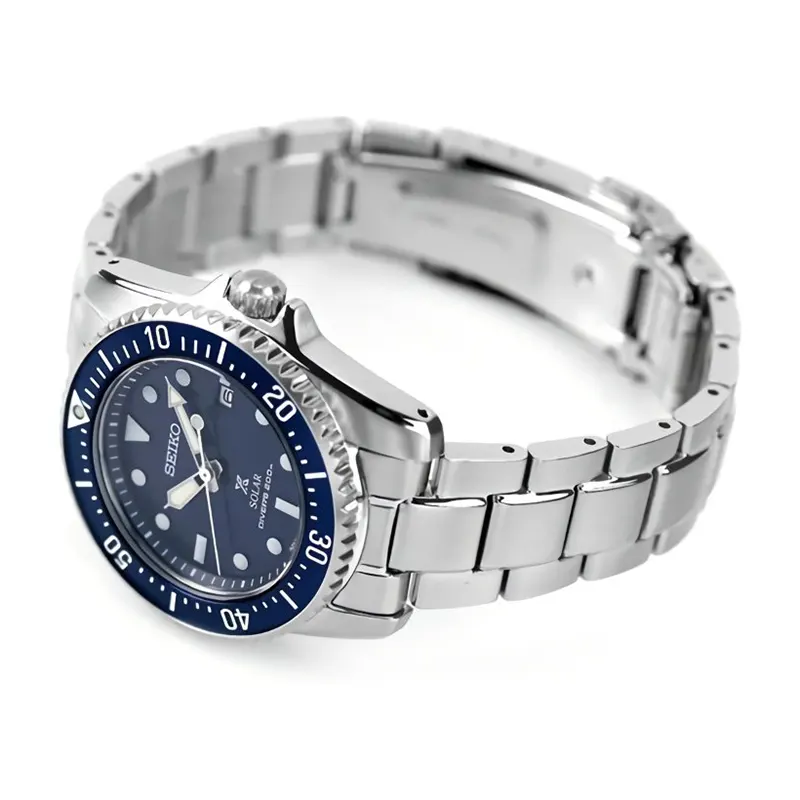 Seiko Prospex Solar Scuba Diver's Blue Dial Men’s Watch- SNE585P1